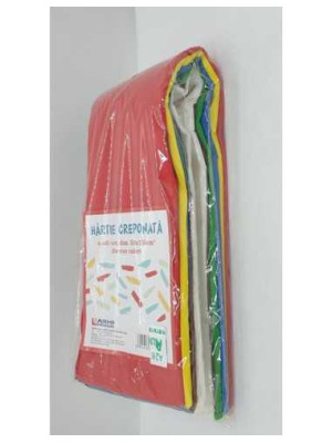 Hartie creponata 6 culori 2