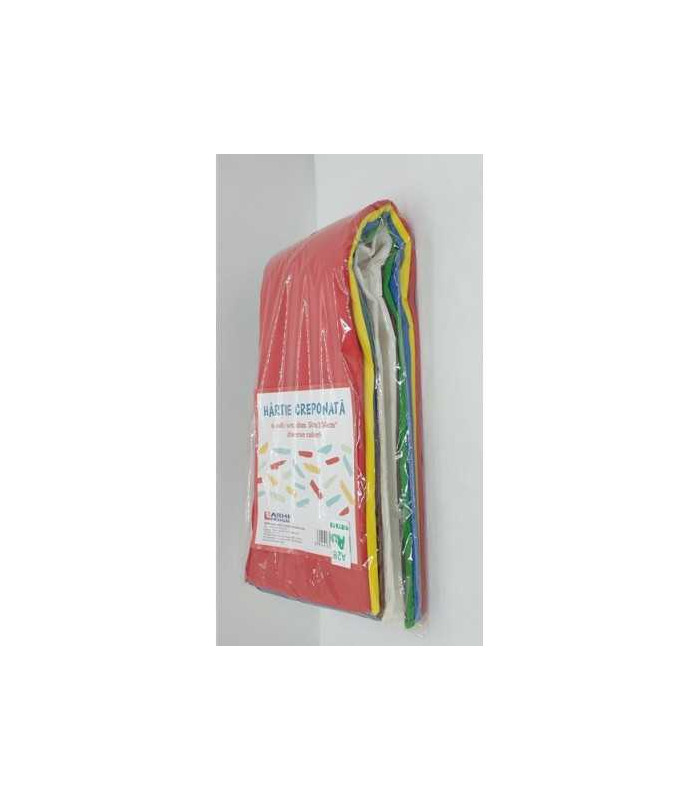 Hartie creponata 6 culori