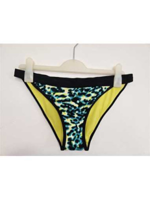 Slip de baie multicolor cu elastic lat in talie