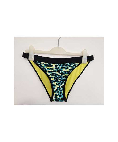 Slip de baie multicolor cu elastic lat in talie