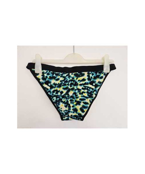 Slip de baie multicolor cu elastic lat in talie