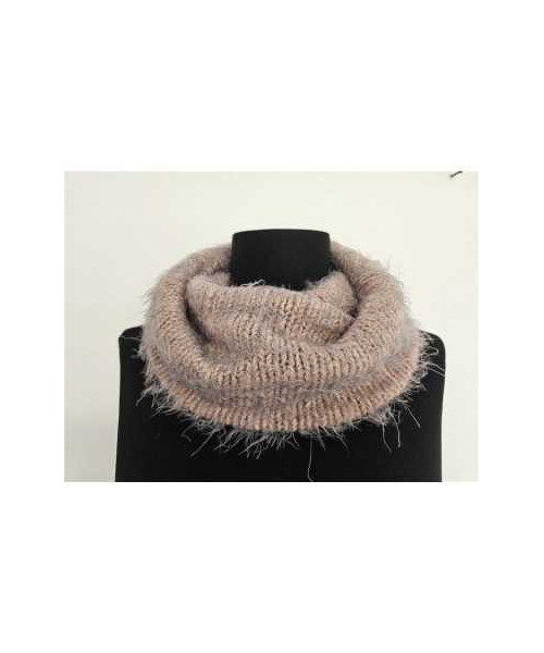 Fular dama circular pufos