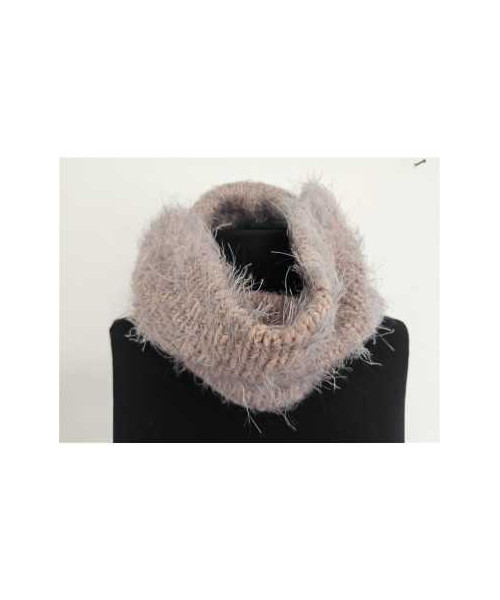 Fular dama circular pufos