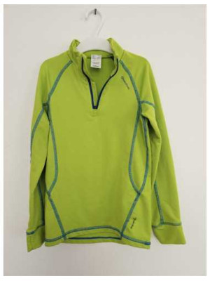 Bluzita sport cu fermoar la gat Quechua