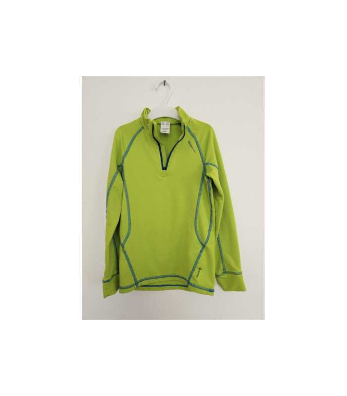 Bluzita sport cu fermoar la gat Quechua