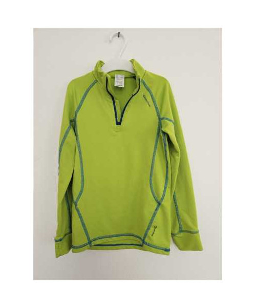 Bluzita sport cu fermoar la gat Quechua