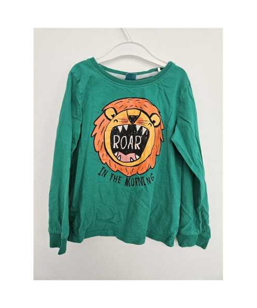 Bluzita copii cu imprimeu cap de leu Little Kids