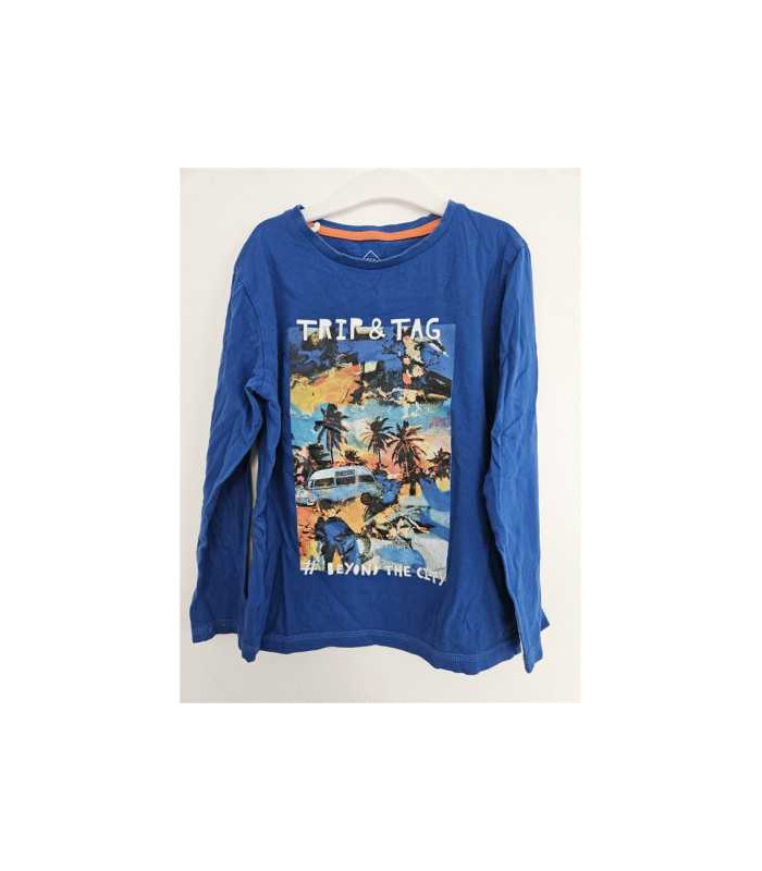 Bluza pentru baieti cu imprimeu colorat TEX