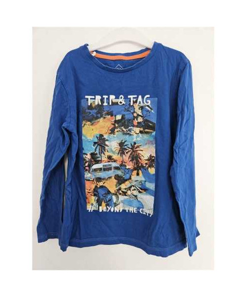 Bluza pentru baieti cu imprimeu colorat TEX