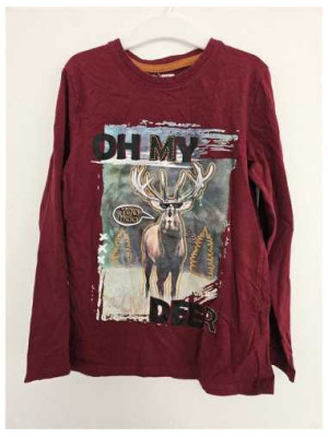 Bluza pentru baieti cu imprimeu un cerb Little Kids