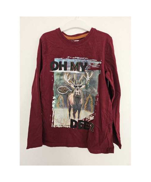 Bluza pentru baieti cu imprimeu un cerb Little Kids