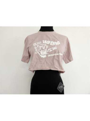 Tricou crop top dama