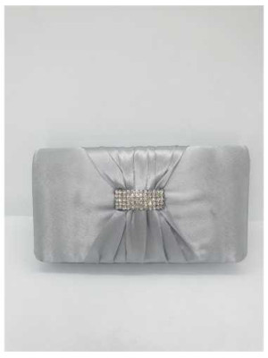 Poseta dama culoare argintiu