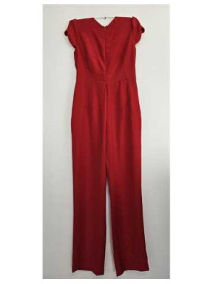 Salopeta de dama culoare rosu