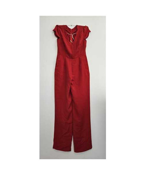 Salopeta de dama culoare rosu