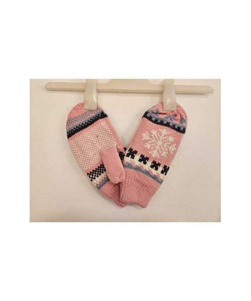 Manusi tricotate cu un deget pentru copii