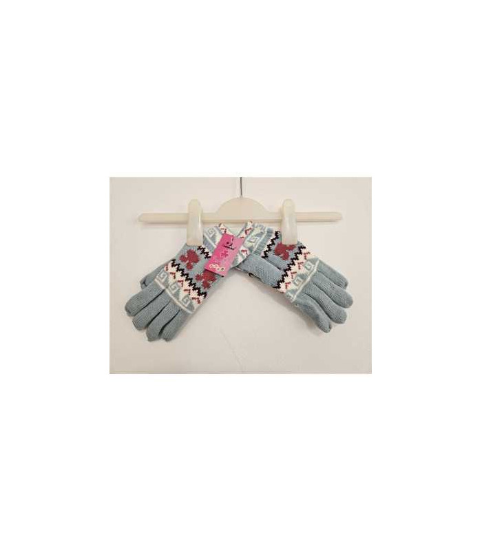 Manusi tricotate cu diverse desene colorate