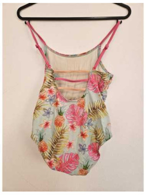 Costum de baie intreg cu flori pentru copii Zara 2