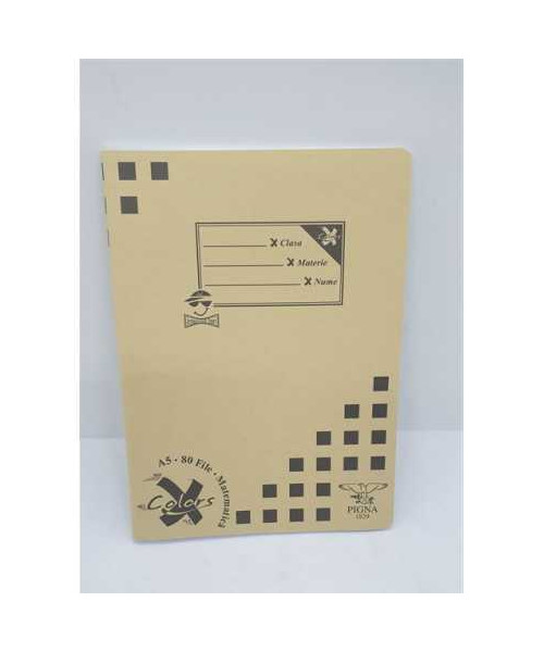 Caiet matematica A5 80 file Pigna model1
