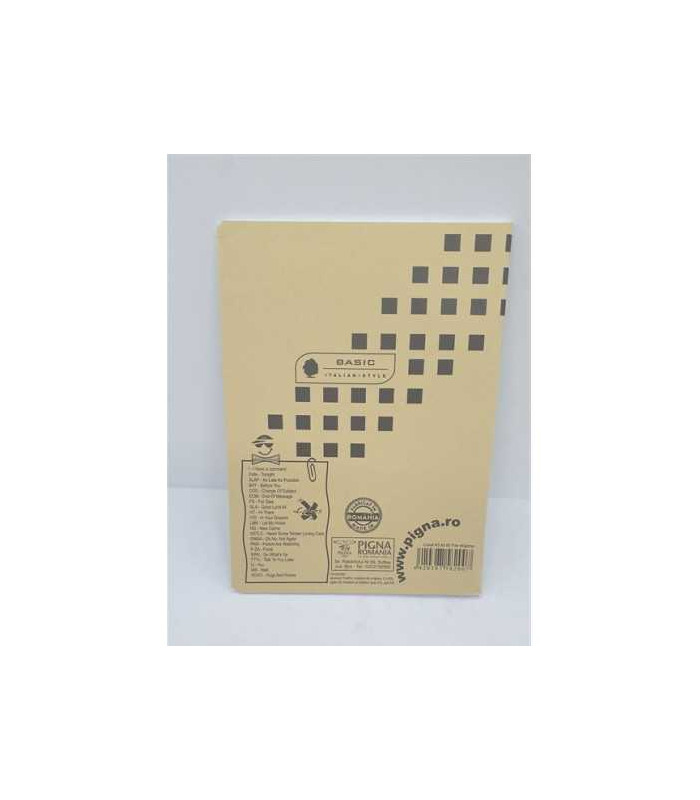 Caiet matematica A5 80 file Pigna model1