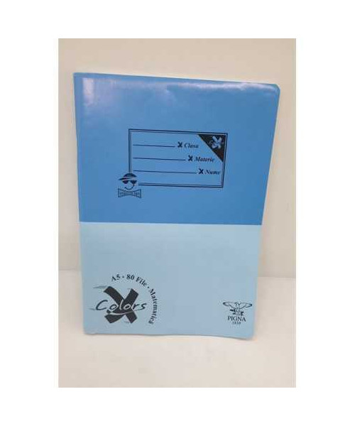 Caiet matematica A5 80 file Pigna model 2