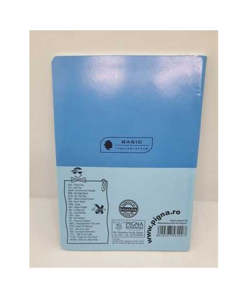 Caiet matematica A5 80 file Pigna model 2