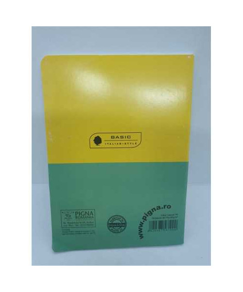 Caiet dictando A5 80 file Pigna model colors