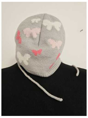 Caciula tricotata cu imprimeu multicolor Baby Club C&A