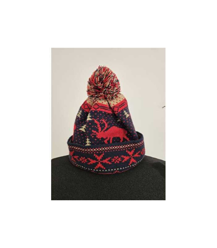 Caciula tricotata model cu ciucure Sinsay