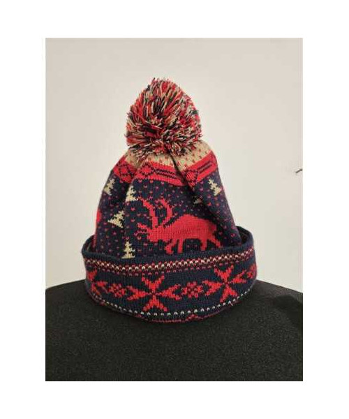 Caciula tricotata model cu ciucure Sinsay