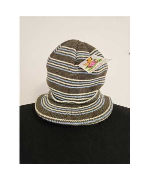 Caciula tricotata cu cozoroc pentru copii Feng Yuan