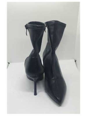 Cizme scurte dama cu toc subtire marime 40 2