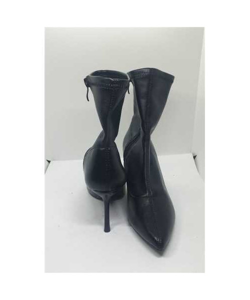 Cizme scurte dama cu toc subtire marime 40