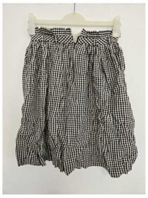 Fusta dama pentru toamna cu model in carouri ETIC 2