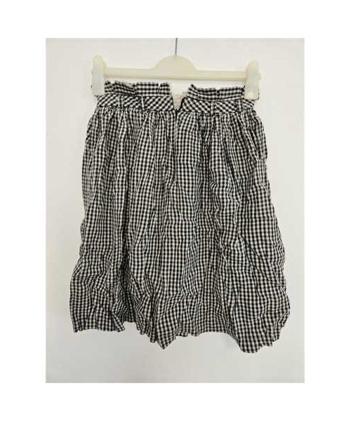 Fusta dama pentru toamna cu model in carouri ETIC