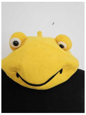 Bereta pentru copii model broscuta