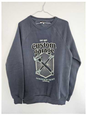 Bluza sport cu imprimeu pe piept ALPHAR ONE MENSWEAR