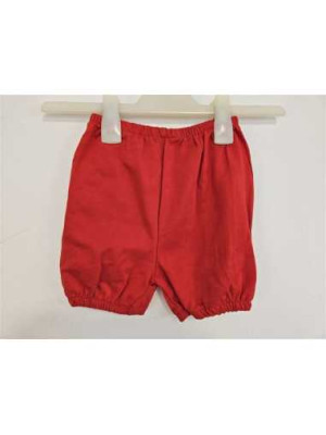 Pantaloni scurti pentru copii culoare rosu BIDIRIK 2