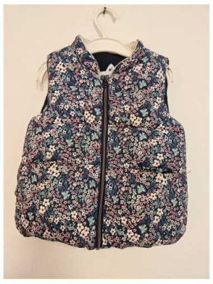 Vesta calduroasa cu print floral multicolor TEX Baby