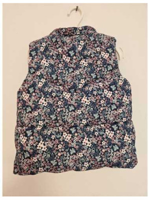 Vesta calduroasa cu print floral multicolor TEX Baby 2