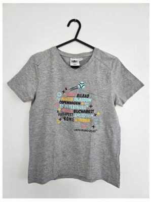 Tricou copii cu imprimeu sportiv UEFA  2020