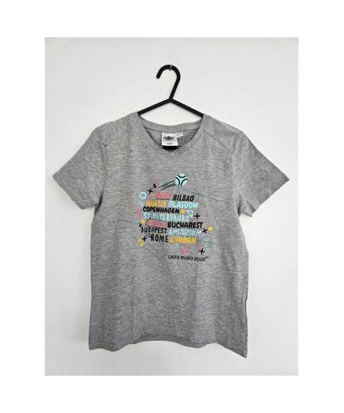 Tricou copii cu imprimeu sportiv UEFA  2020