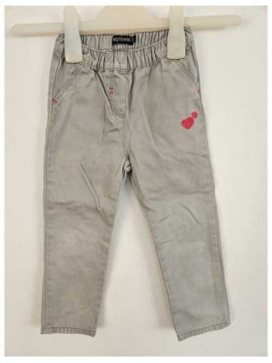 Pantaloni Jeans cu inimioare pentru copii In Extenso