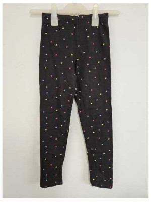 Colanti pentru fetite cu inimioare multicolore H&M