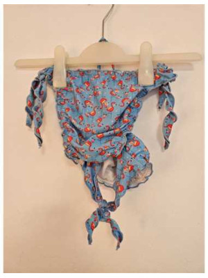 Costum de baie din 2 piese cu imprimeu Flamingo 2