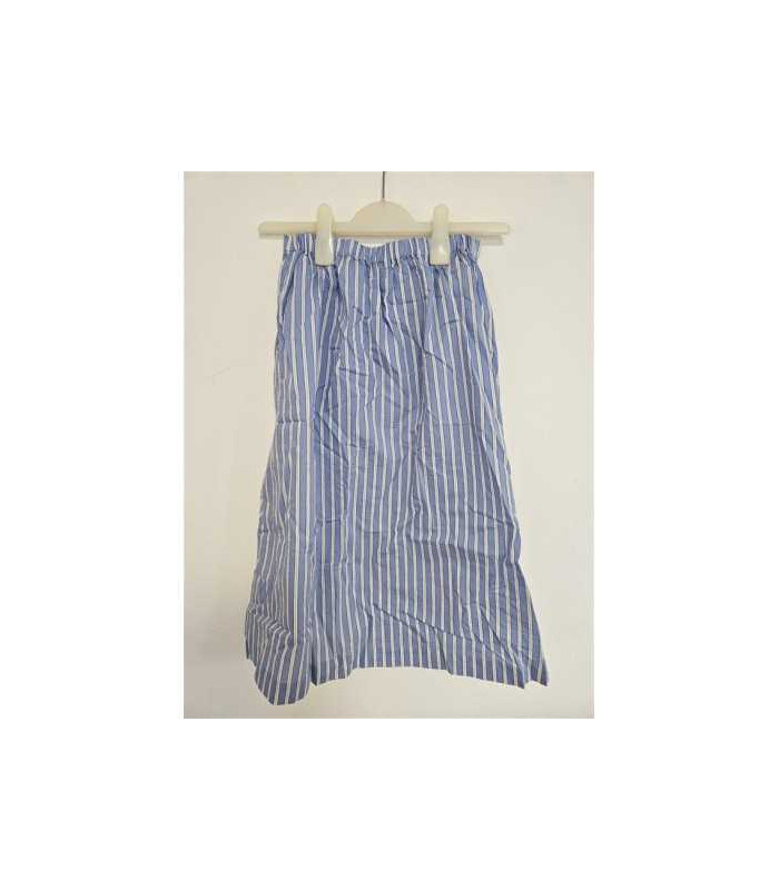 Fustita lunga cu dungi si cordon in talie Zara