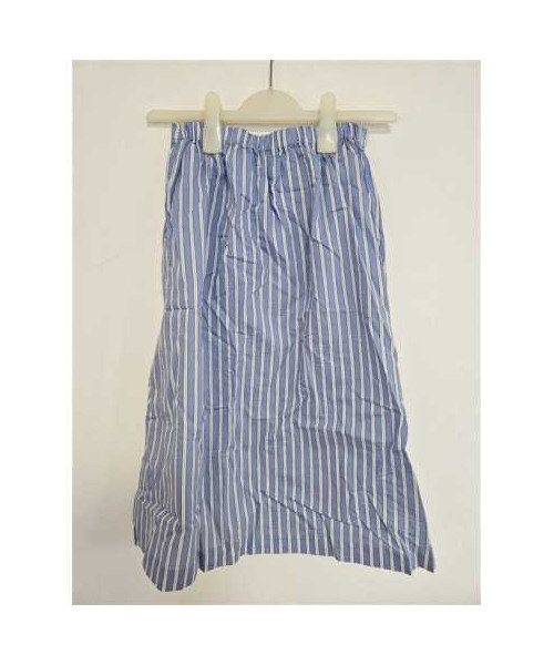 Fustita lunga cu dungi si cordon in talie Zara