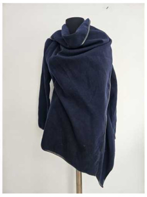 Jacheta dama cu guler inalt rasucit Ailaiduo