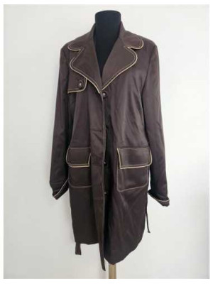 Trench dama pentru toamna cu cordon in talie Belle Dame