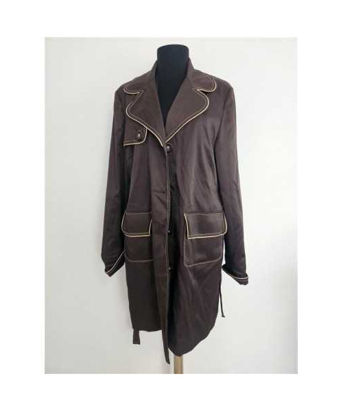 Trench dama pentru toamna cu cordon in talie Belle Dame